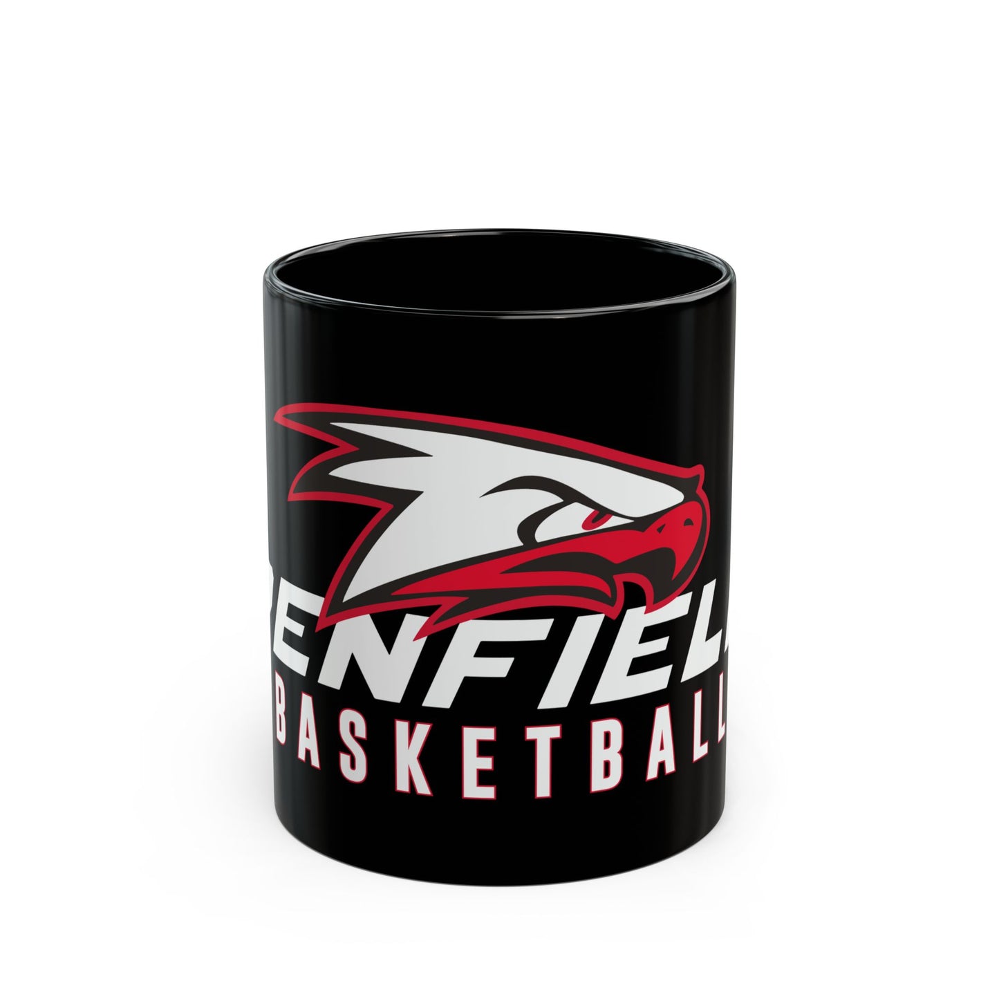 Ceramic Coffee Mug, 11 oz black