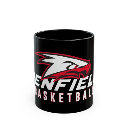 Ceramic Coffee Mug, 11 oz black