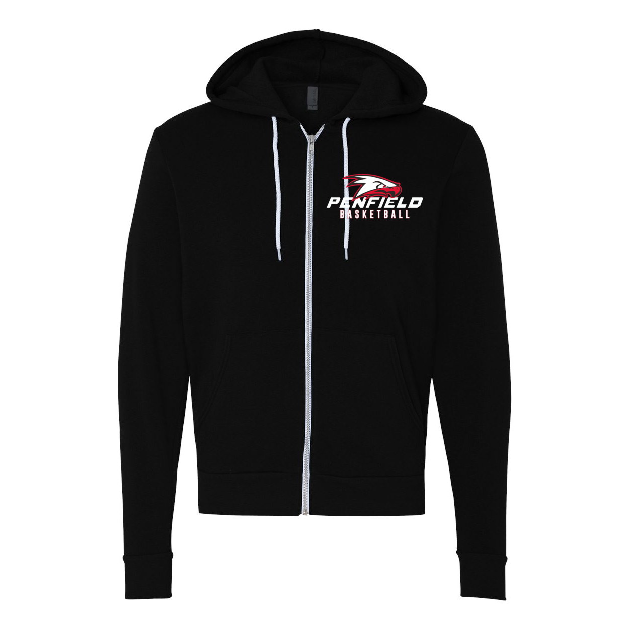 Unisex Full-Zip Hooded Sweatshirt