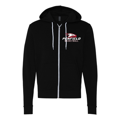 Unisex Full-Zip Hooded Sweatshirt