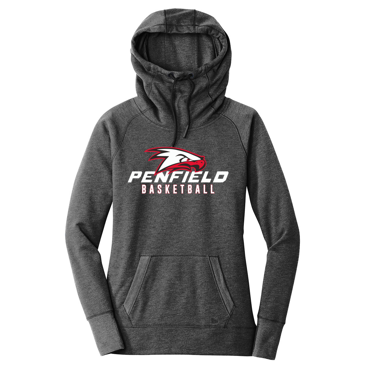 Women's "Scuba" Tri Blend Hooded Sweatshirt