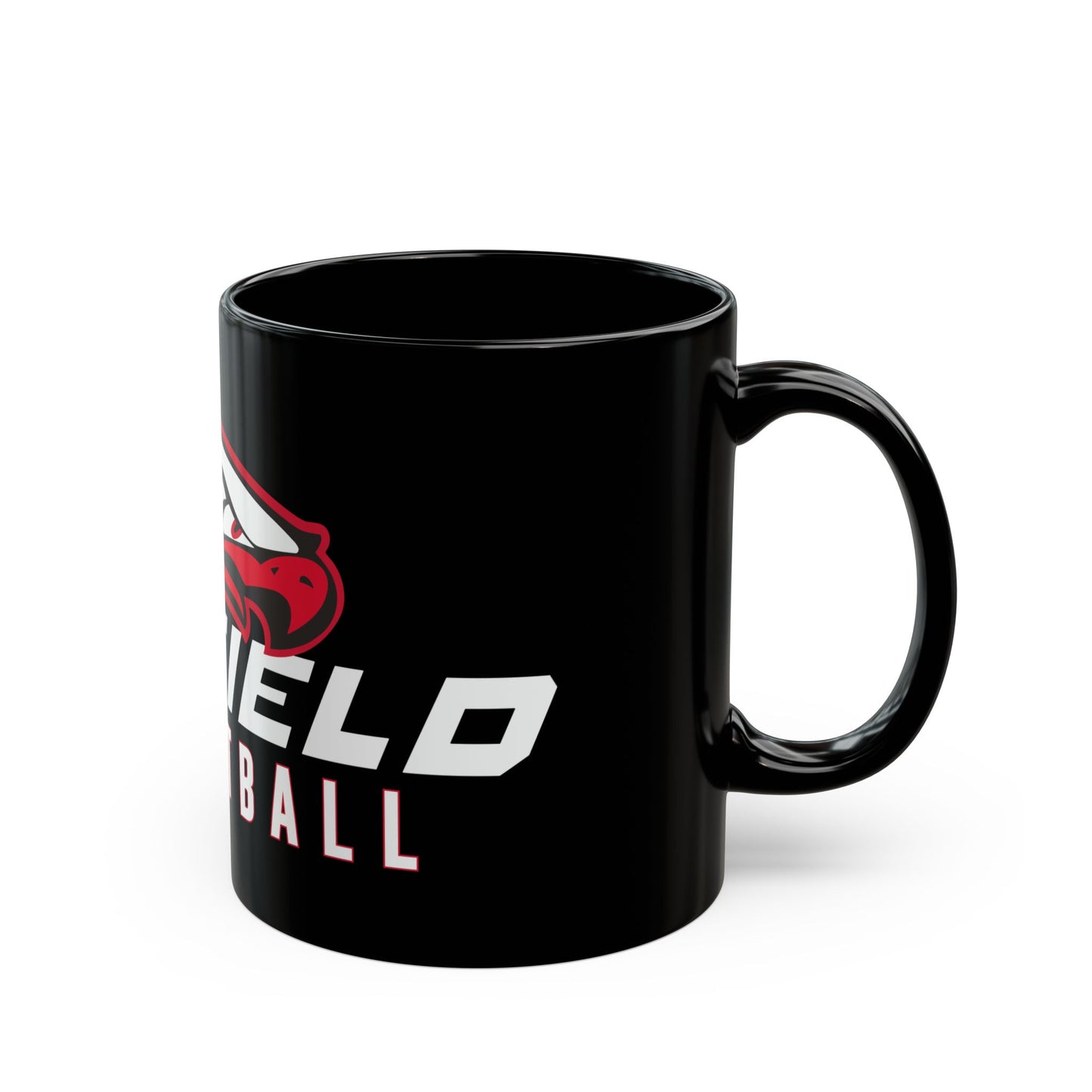 Ceramic Coffee Mug, 11 oz black