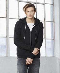 Unisex Full-Zip Hooded Sweatshirt