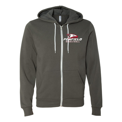 Unisex Full-Zip Hooded Sweatshirt