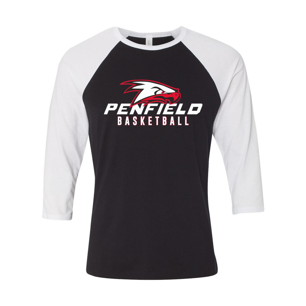 Unisex Three-Quarter Sleeve Baseball T-Shirt